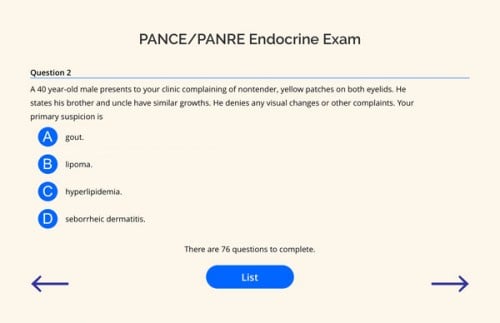 PANCE and PANRE Endocrinology-Exam Q-Bank