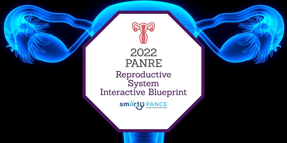 2022-2023 Physician Assistant National Recertification Exam (PANRE) Reproductive System Content Blueprint - Smarty PANCE