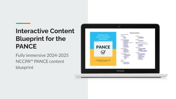 Interactive PANCE | PANRE | EOR Content Blueprints - Smarty PANCE