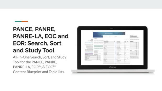 Interactive PANCE | PANRE | EOR Content Blueprints - Smarty PANCE