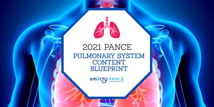 2021 Pance Pulmonary System Content Blueprint Study Guide Smarty Pance