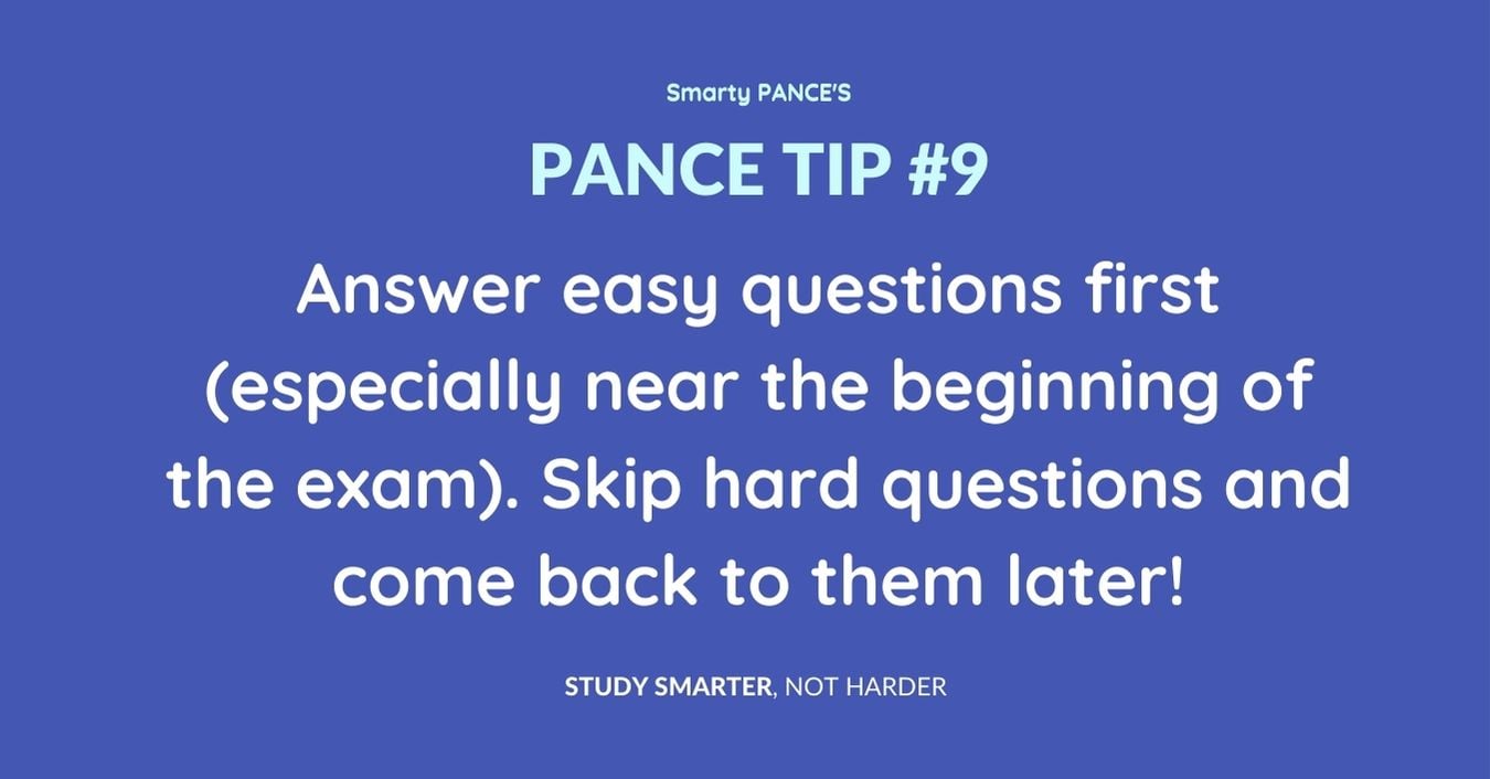 SMARTY PANCE'S PANCE AND PANRE TIP 9